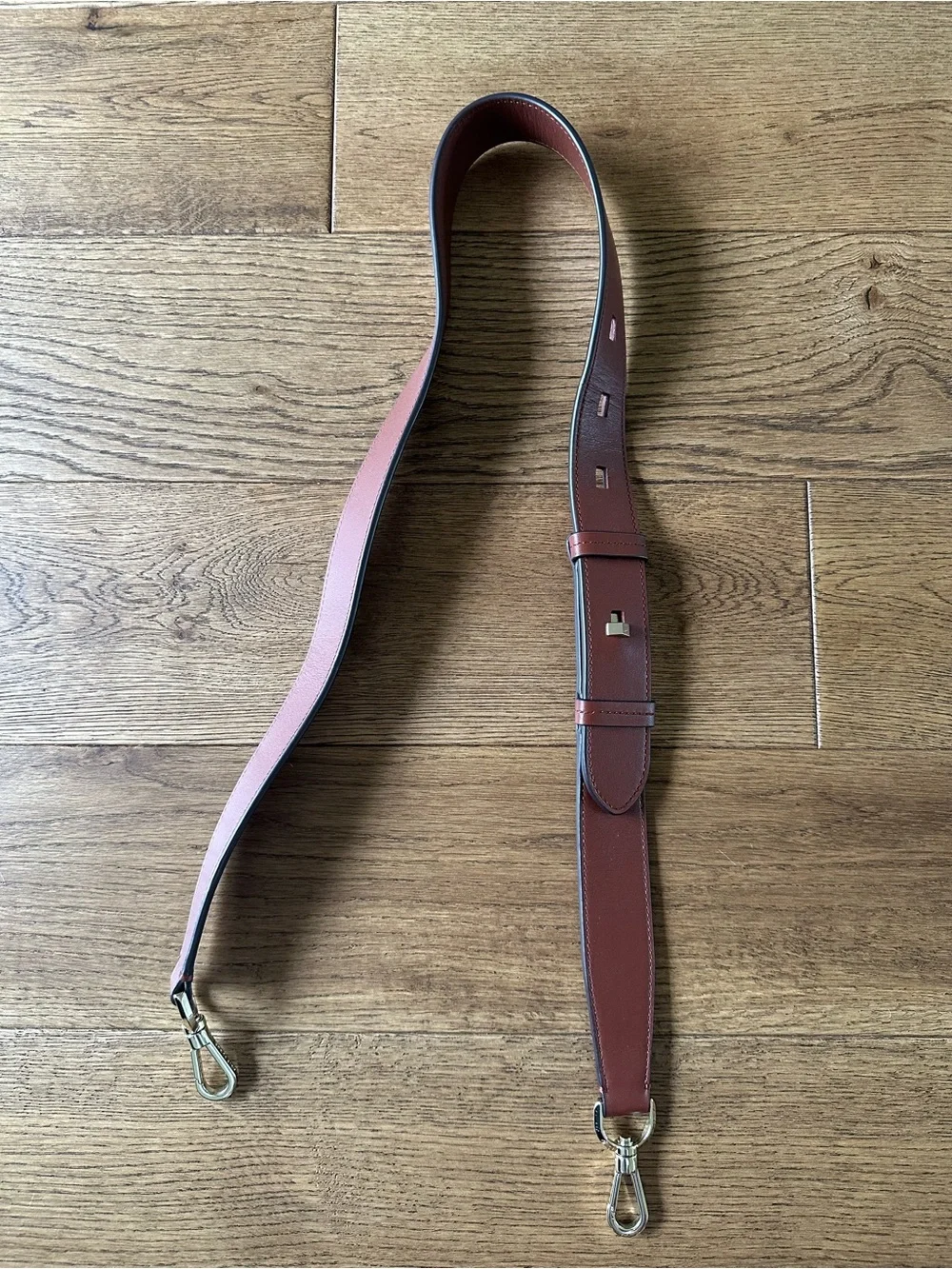 New Kate Spade Genuine Leather Bag Strap Gold Hardware